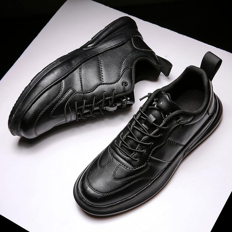 Tenis Casual De Piel Para Hombre – Estilo Sofisticado, Confort Diario [Edición Limitada]