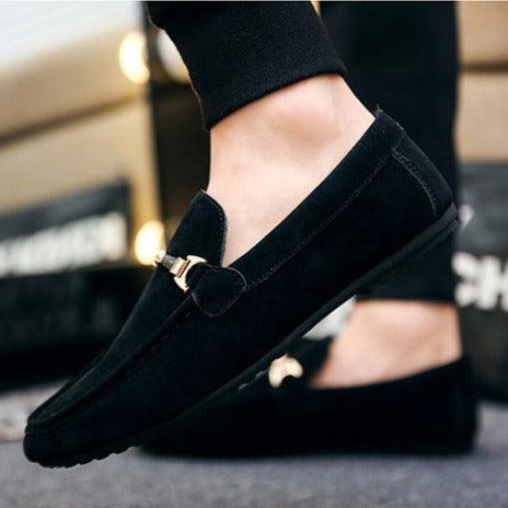 Mocasín Estilo Italiano de Gamuza para Hombre - Montserrat