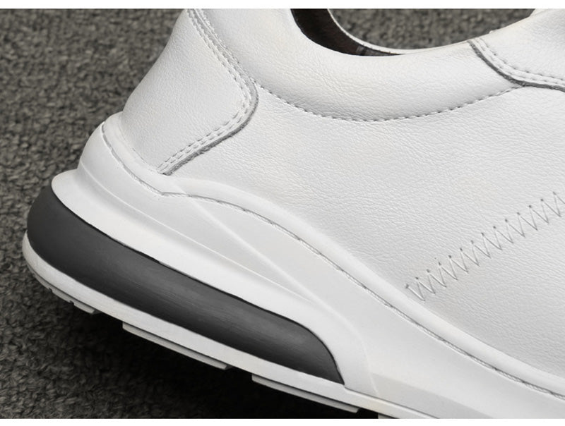 Tenis Casual De Piel Para Hombre – Estilo Sofisticado, Confort Diario [Edición Limitada]